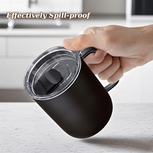 Magnetic Slider Replacement Lid for Ember 14 oz Mug - Splash-Proof Design