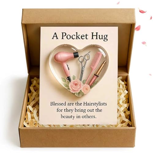 Heart Pocket Hug with Mini Hair Styling Tools - Valentine's Gift