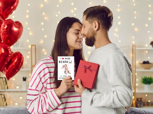 Funny Valentine's Day Card for Him | Naughty 4"x6" Greeting Card