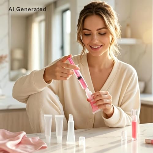 MODADOG 8 Pack Refillable Lip Gloss Tubes 8ml Empty Containers with Wand