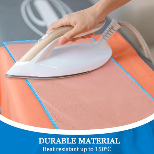 Hahafelt 5-Pack Heat Resistant Mesh Ironing Pressing Cloth 15.75x23.62in