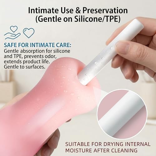 8 Pack Silicone Toy Dehumidifier Sticks - Reusable Moisture Absorbers