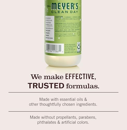 Mrs. Meyer's Clean Day Room Spray, Iowa Pine Scent - 8 Fl Oz (3 Pack)
