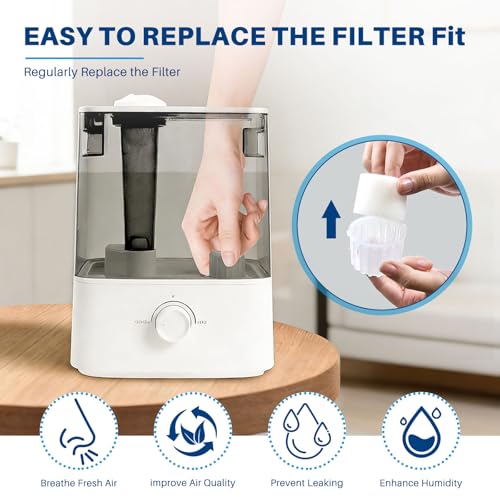 FreshOasis 30-Pack Humidifier Filters for Levoit Classic160 and Dual Series