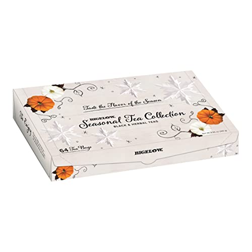 Bigelow Tea Seasonal Collection Gift Box Sampler - 64 Bags