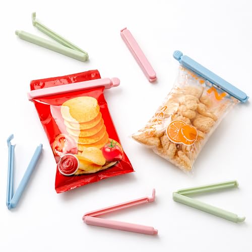 15 Pack 6-Inch Food Bag Sealing Clips for Kitchen Storage