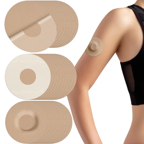 30PCS Adhesive Patches-Waterproof Dexcom G7 Over Patch for CGM Sensor-Waterproof & Sweatproof Cover for Continuous Glucose Monitor Sensor