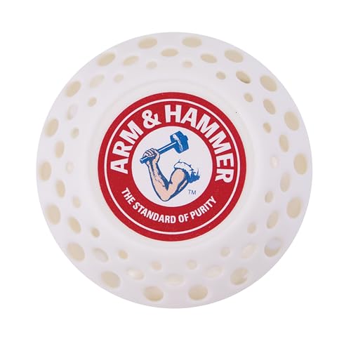 Arm & Hammer OdorBusterz Odor Eliminator Balls, White Linen, 3 Count - Baking Soda Freshness for Small Spaces