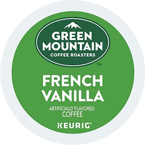 Green Mountain Coffee Roasters French Vanilla K-Cup Pods - Flavored Light Roast Coffee, 24 Count