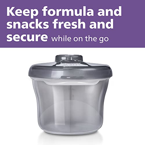 Philips Avent Formula Dispenser and Snack Cup, Grey - 1 Count
