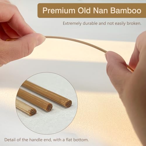 Zoolinn 3PCS Handcrafted Coal Bamboo Ear Spoon Wax Removal Tool