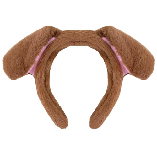 Yaxaming Dalmatian Dog Ears Headband Animal Costume Hair Hoop
