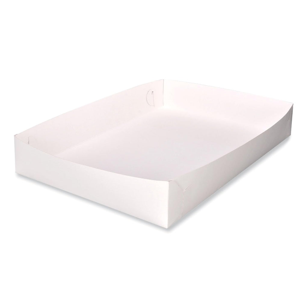 Southern Champion Tray Standard White Bakery Boxes 26X18-1/2X4, 50 Count