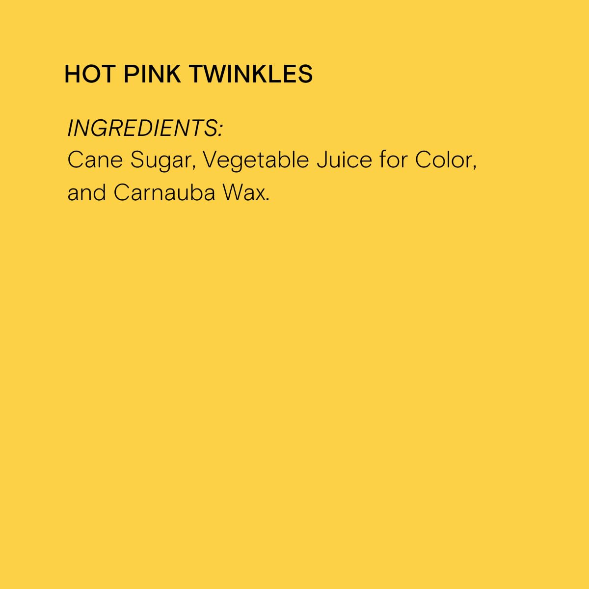 Supernatural Twinkles | Hot Pink Sanding Sugar - Vegan, Plant-Based Color, 3oz, Made in USA