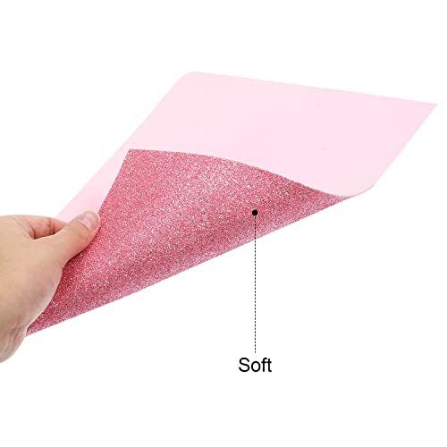 PATIKIL Pink Glitter Foam Sheets for DIY Crafts - Pack of 5