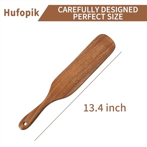 Hufopik Teak Wood Mattress Lifter Tool, 13.4 x 2.7 Inch Bed Sheet Tucker