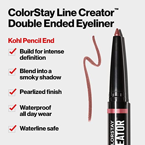 Revlon ColorStay Line Creator Dual-Ended Eyeliner - 154 Cool as Ice