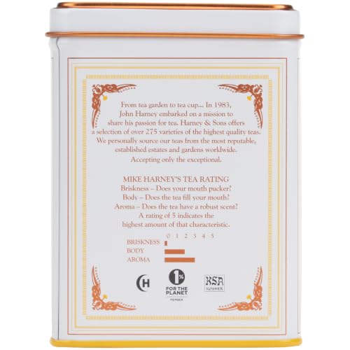 Harney & Sons Chamomile Herbal Tea - 20 Sachets, Caffeine Free