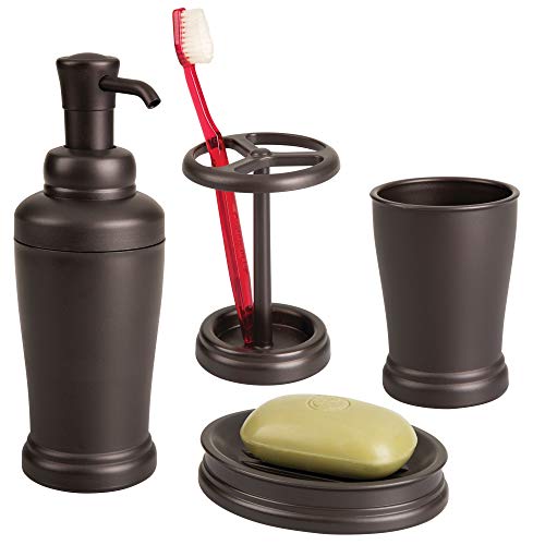iDesign Kent Tumbler Cup, Bronze - 1 Count Bathroom Organizer
