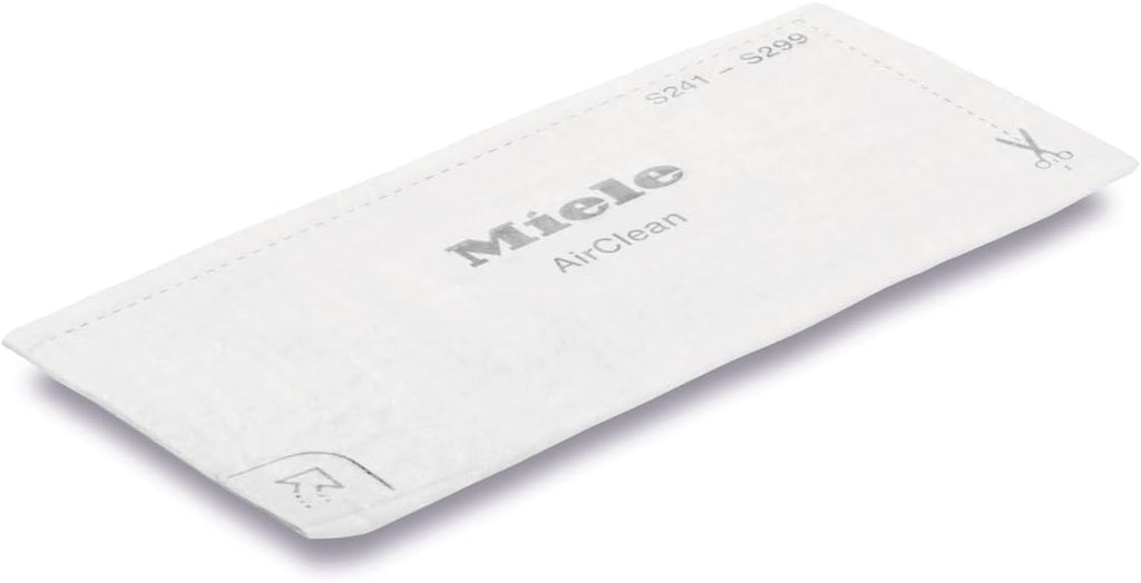 Miele AirClean Filters - Safely Trap Dust for Everyday Freshness at Home, Pack of 3 | White