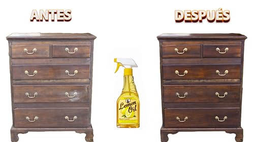 Howard Lemon Oil Wood Polish - 8 Ounce Natural Shine & Clean