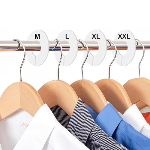 10-Pack Closet Dividers for Hanging Clothes - Mioule Organizational Set