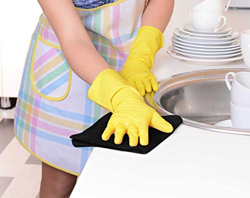 Utopia Towels 24 Pack Black Washcloths, 12x12 in, 100% Cotton