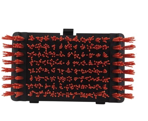 Charbroil SAFER Grill Brush Replacement Head - Red Nylon Bristles