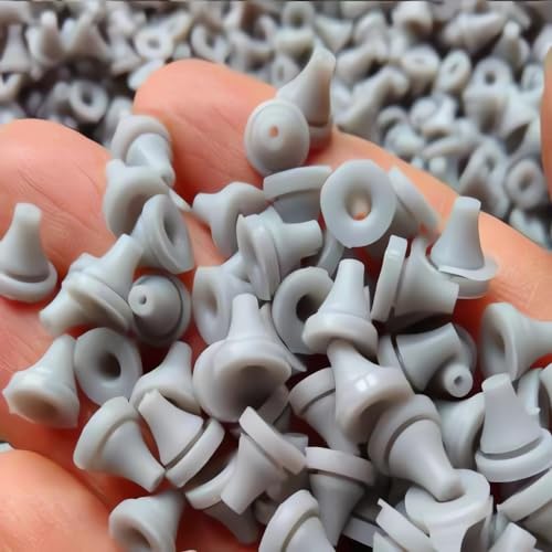 100pcs Universal Silicone Shower Head Nozzles Replacement for Bathroom