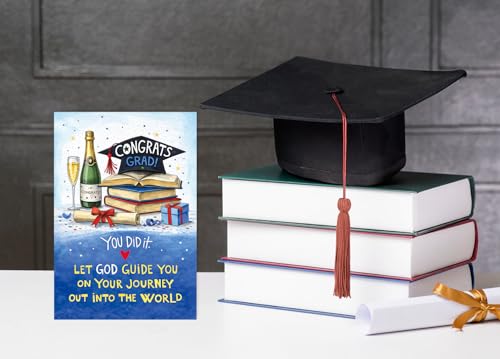 Class of 2026 Graduation Card - Christian Inspirational Design