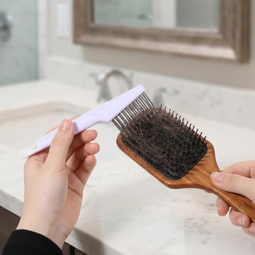 Hair Brush Cleaner Tool Set - 2 Piece Portable Comb Cleaner