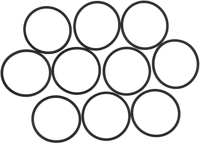 10-Pack Rubber Drive Belts for Xbox 360 Disk Drive and Rock Tumblers