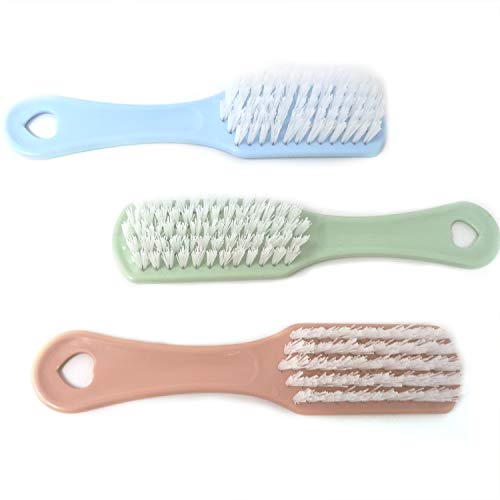 Honbay 3-Pack Shoe and Clothes Scrubbing Brushes for Cleaning