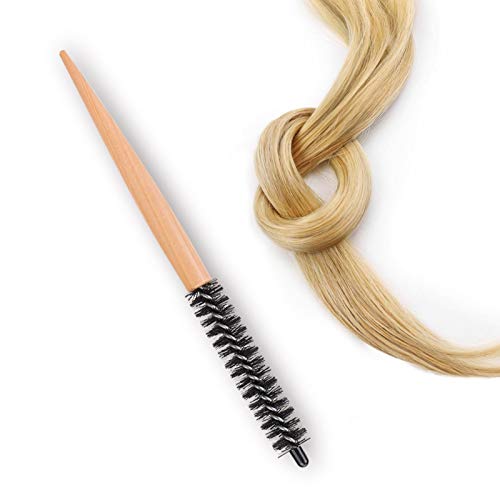 GOTOTOP Mini Round Hair Brush for Blow Drying, Short Hair & Bangs