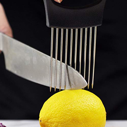 Hovico Stainless Steel Onion Holder & Vegetable Cutter Tool