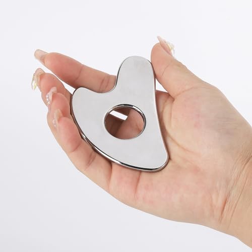 BTYMS Stainless Steel Gua Sha Facial Tool for Skin Care & Massage