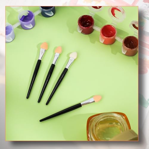 Styquenzer 24 PCS Reusable Sponge Eyeshadow Brush Applicators