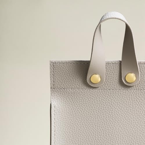 OLETHA Hanging Tissue Box Cover for Kleenex Cube Boxes, Light Taupe