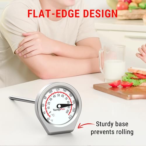 TempPro Analog Instant Read Meat Thermometer with Protective Sheath