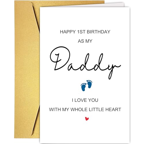 Supoeguk Happy First Birthday as My Daddy Card – Variation 14, From Baby to New Dad
