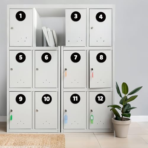 Glenmal 42-Piece Magnetic Calendar Numbers Set - 2.3" Durable Accents