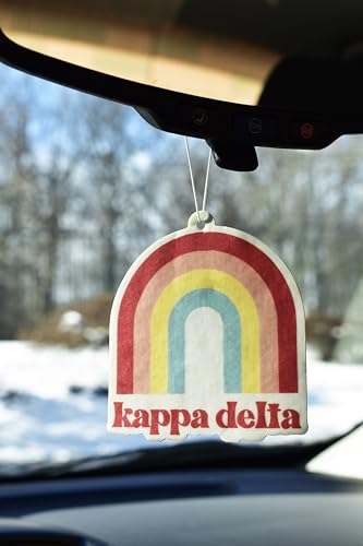 Kappa Delta Rainbow Air Freshener - Flowers & Sunshine Scent (2 Pack)