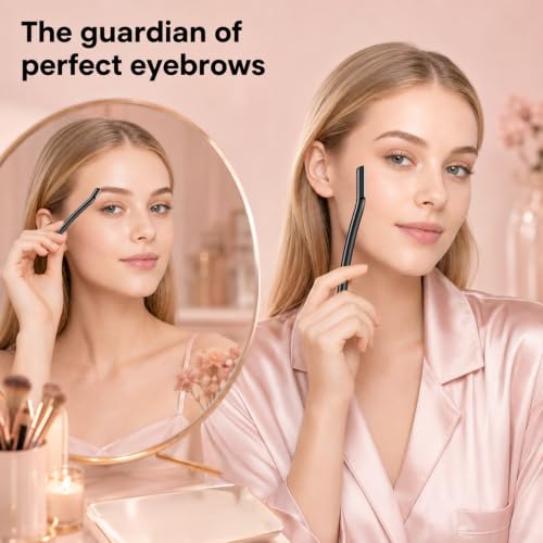 Psiriol 8-Piece Dermaplane Razor and Eyebrow Trimmer Set for Face
