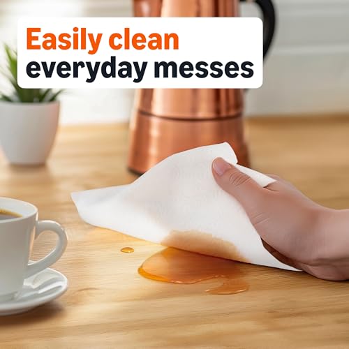 Amazon Basics XXL 2-Ply Flex-Sheets Paper Towels 2-Pack, 150 Sheets Each