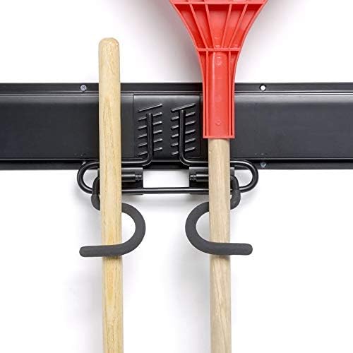 Ultrawall Heavy Duty Double Handle S Hook - 2-Pack Steel Tool Storage Organizer for Home & Garden
