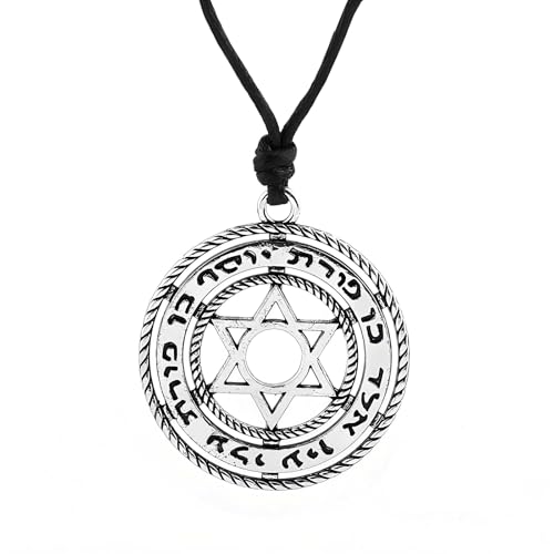 Star of David Car Mirror Pendant - Retro Hanging Ornament