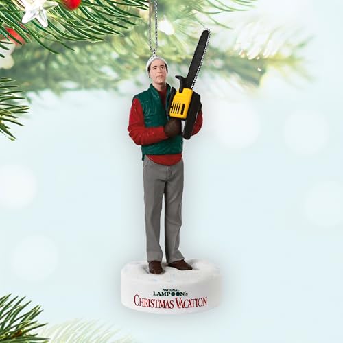 Hallmark Keepsake Christmas Ornament, National Lampoon's Christmas Vacation Trimming The Tree with Sound, Movie Gifts