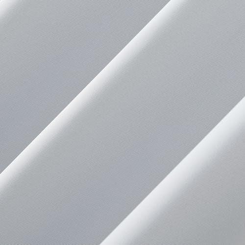 Sun Zero Easton Energy Saving Blackout Grommet Curtain Panel, Oyster White, 40" x 108"