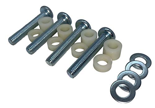 M8x45mm TV Mounting Screws with ABS Spacers for Samsung TVs