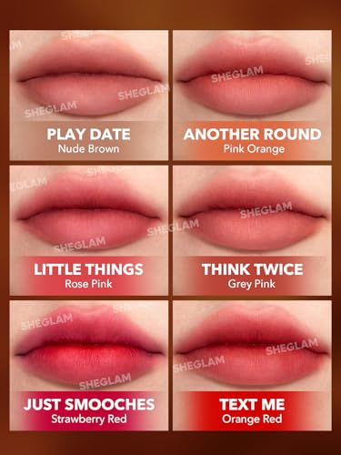 SHEGLAM Soft Haze Liquid Lipstick Matte Waterproof Long-Lasting Lip Tint